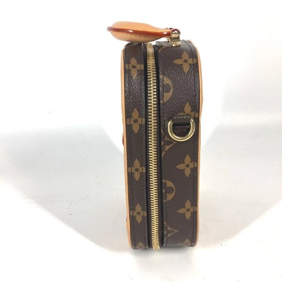 LOUIS VUITTON M68623 Monogram Valisette Vertical Pochette Hand Bag 2WAY Bag - Picture 5 of 15